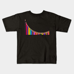 Colored Pencils Kids T-Shirt